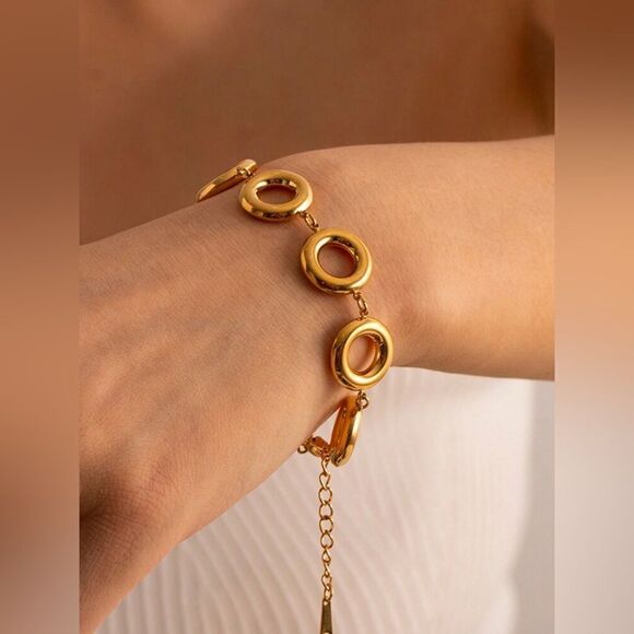 Minimalist link chain bracelet #1330 - Picture 1 of 5